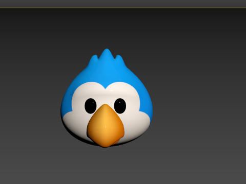 Prop125 Bird Head 3D मॉडल