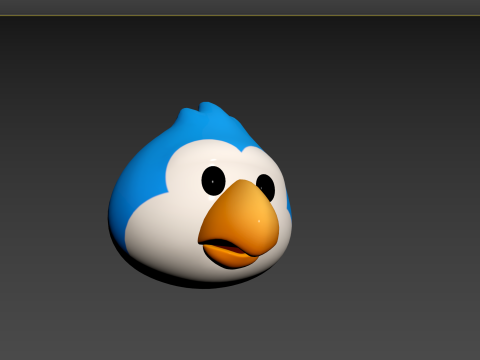 Prop125 Bird Head 3D मॉडल