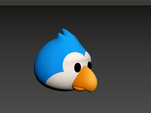 Prop125 Bird Head 3D मॉडल