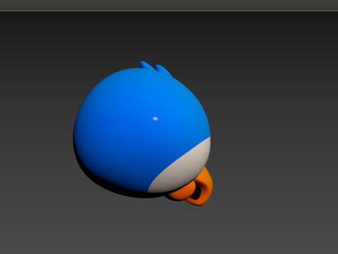 Prop125 Bird Head 3D मॉडल