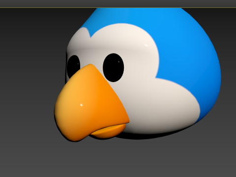 Prop125 Bird Head 3D मॉडल