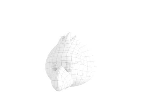 Prop125 Bird Head 3D मॉडल