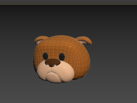 Prop127 Bulldog Head 3D 模型