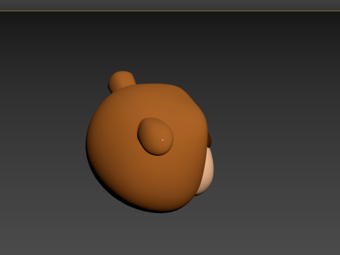 Prop127 Bulldog Head 3D 模型