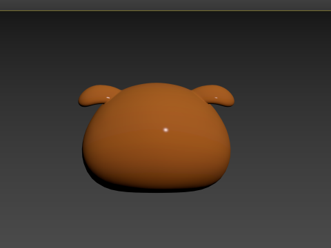 Prop127 Bulldog Head 3D 模型
