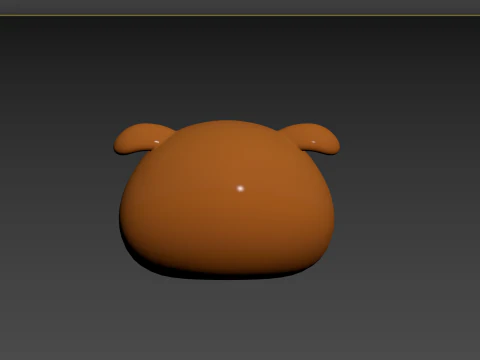 Prop127 Bulldog Head 3D Model