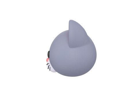 Prop128 Cat Head Model 3D
