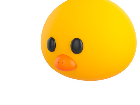 Prop129 Chick Head 3D मॉडल
