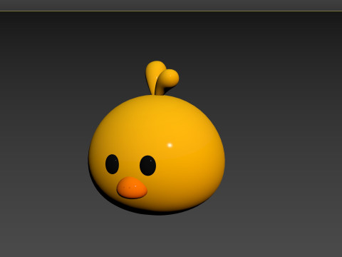 Prop129 Chick Head 3D मॉडल
