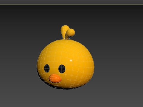 Prop129 Chick Head 3D मॉडल