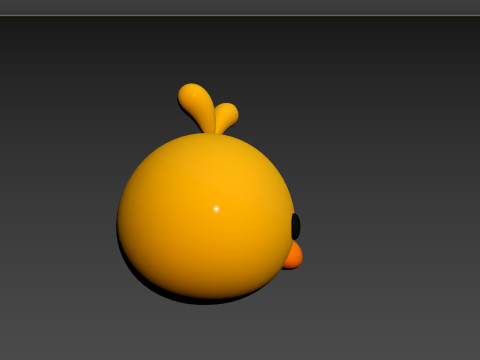 Prop129 Chick Head 3D मॉडल