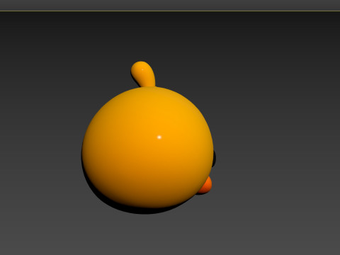 Prop129 Chick Head 3D मॉडल