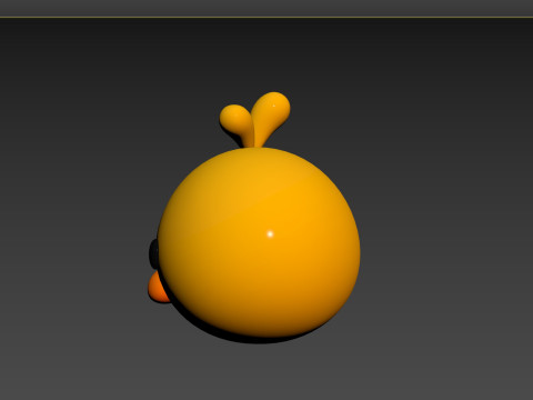 Prop129 Chick Head 3D मॉडल