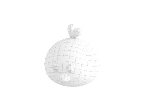 Prop129 Chick Head 3D मॉडल