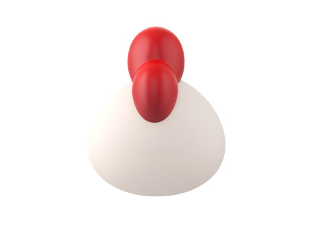 Prop130 Chicken Head 3D 模型