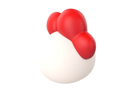 Prop130 Chicken Head 3D 模型