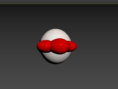 Prop130 Chicken Head 3D 模型
