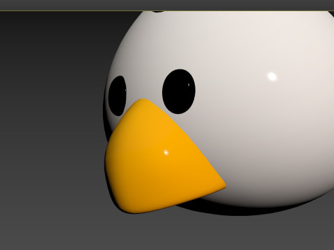 Prop130 Chicken Head 3D 模型