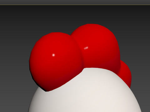 Prop130 Chicken Head 3D 模型