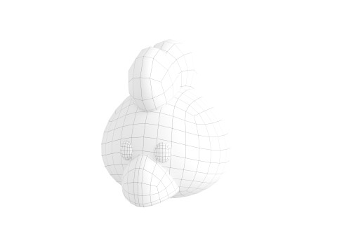 Prop130 Chicken Head 3D 模型
