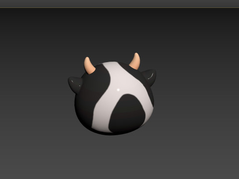 Prop131 Cow Head Modelo 3D