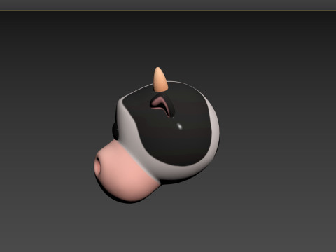 Prop131 Cow Head Modelo 3D