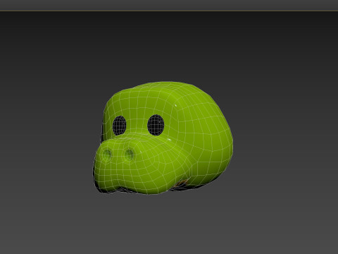 Prop132 Crocodile Head 3D Model
