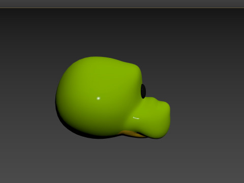 Prop132 Crocodile Head 3D Model