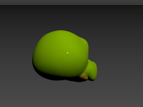 Prop132 Crocodile Head 3D Model
