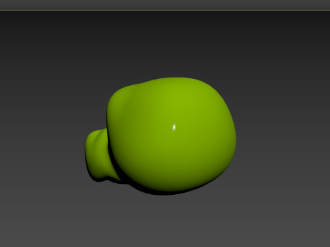 Prop132 Crocodile Head 3D Model