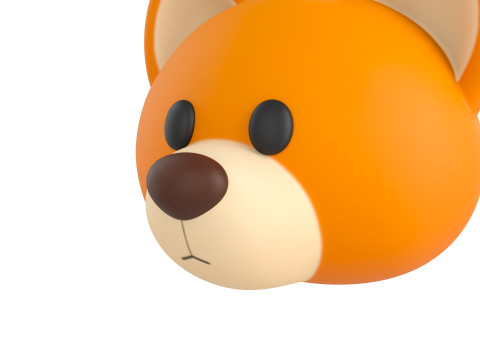 Prop133 Dog Head 3D Model
