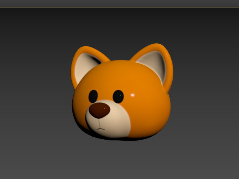 Prop133 Dog Head 3D Model