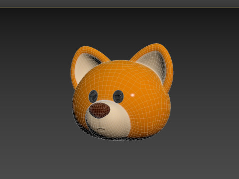 Prop133 Dog Head 3D Model