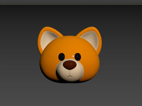 Prop133 Dog Head 3D Model