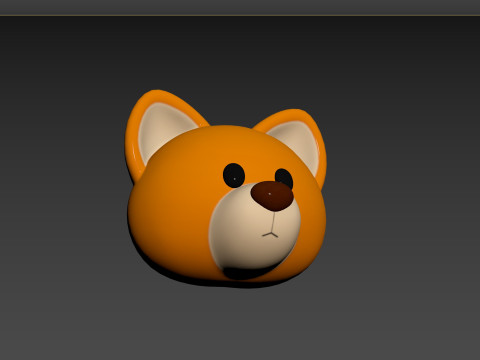 Prop133 Dog Head 3D Model
