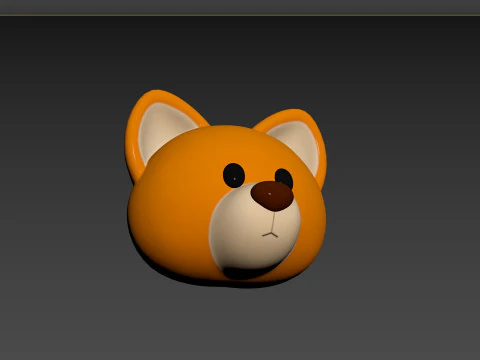 Prop133 Dog Head 3D Model