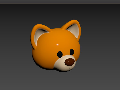 Prop133 Dog Head 3D Model