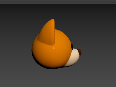 Prop133 Dog Head 3D Model
