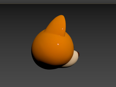 Prop133 Dog Head 3D Model