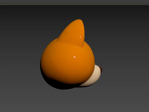 Prop133 Dog Head 3D Model