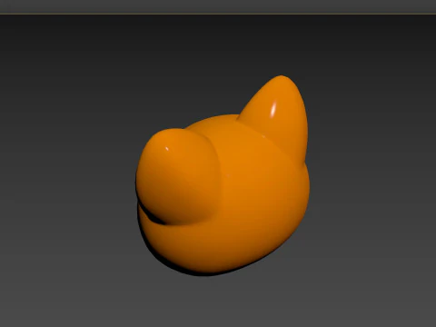 Prop133 Dog Head 3D Model