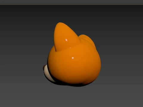 Prop133 Dog Head 3D Model