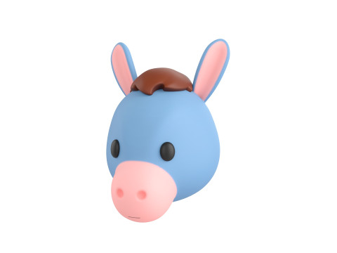 Prop131 Cow Head 3D 模型