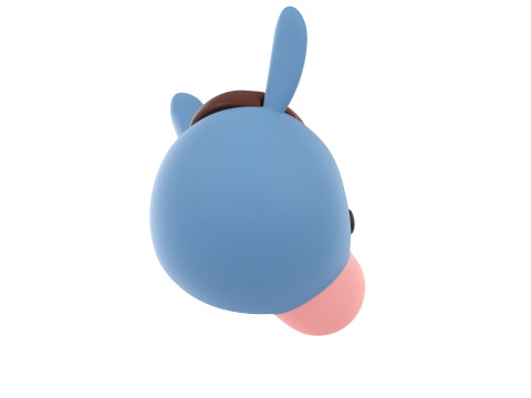 Prop131 Cow Head Model 3D