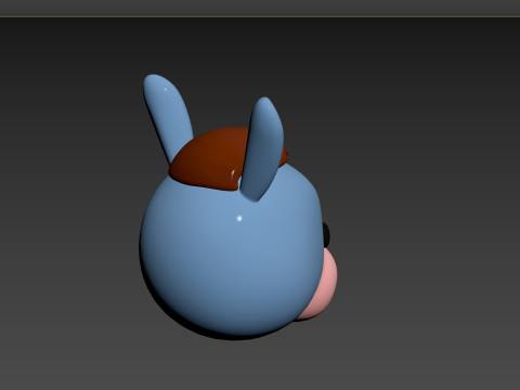 Prop131 Cow Head Model 3D