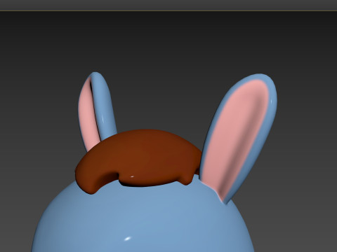 Prop131 Cow Head Model 3D
