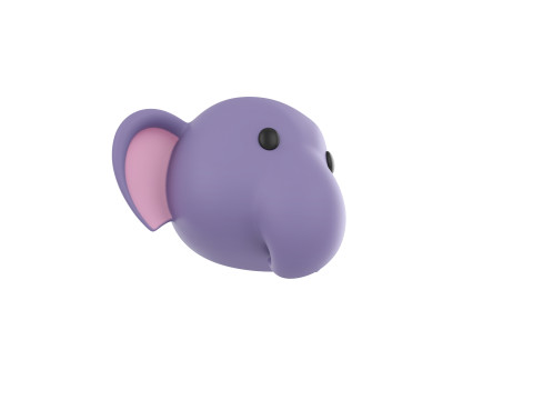 Prop135 Elephant Head Modello 3D