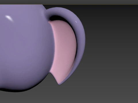 Prop135 Elephant Head 3D Model