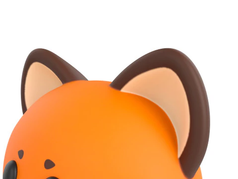 Prop136 Fox Head 3D Model