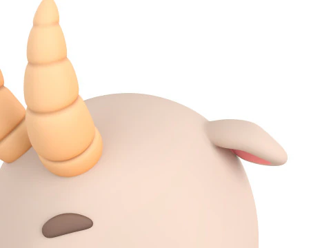 Prop138 Testa di capra Modello 3D